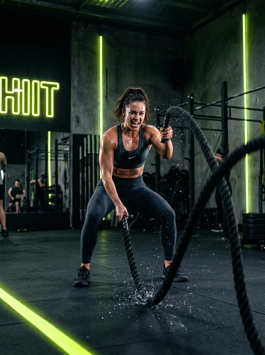 Entrenamiento de HIIT en POWER40